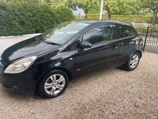 Opel Corsa Hatchback, Petrol, 2007, Black