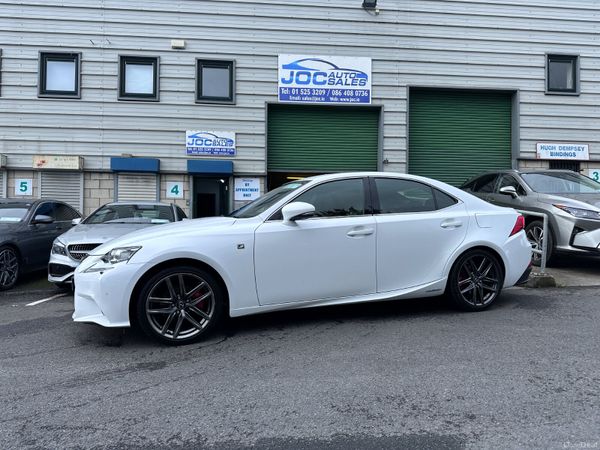 Lexus IS Saloon, Petrol Hybrid, 2016, White