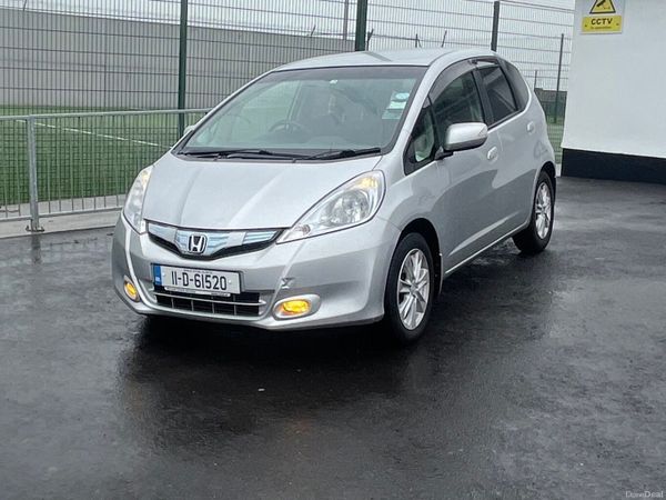 Honda Fit Hatchback, Petrol Hybrid, 2011, Silver