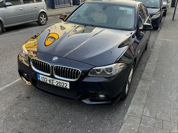 BMW 5-Series Saloon, Diesel, 2013, Black