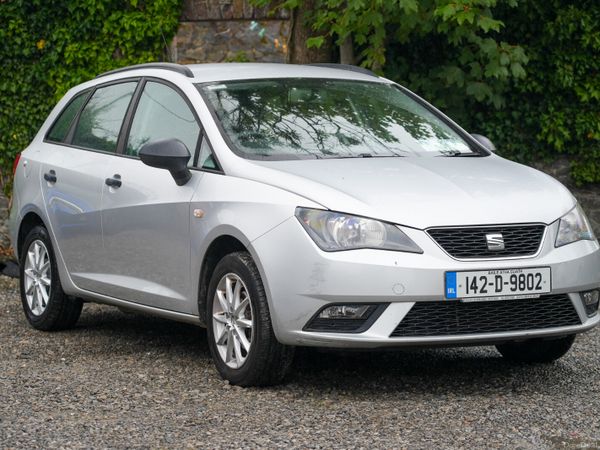SEAT Ibiza Estate, Petrol, 2014, Silver