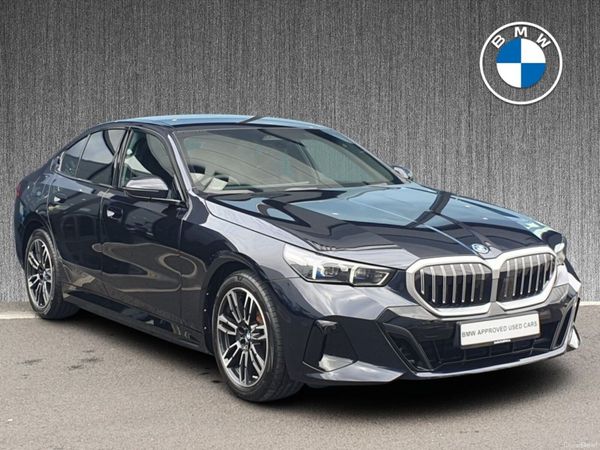 BMW 5-Series Saloon, Petrol Plug-in Hybrid, 2026, Black