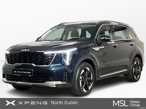 Kia Sorento SUV, Petrol Plug-in Hybrid, 2025, Blue