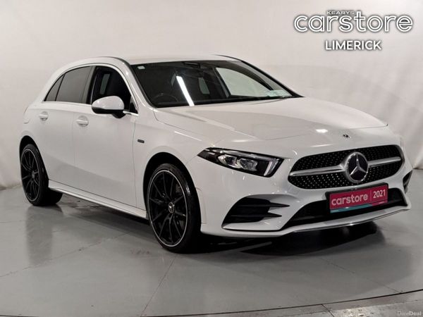 Mercedes-Benz A-Class Hatchback, Petrol Plug-in Hybrid, 2021, White