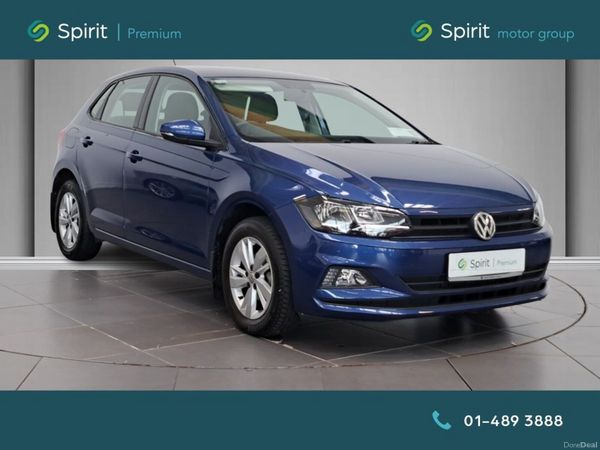 Volkswagen Polo Hatchback, Petrol, 2019, Blue
