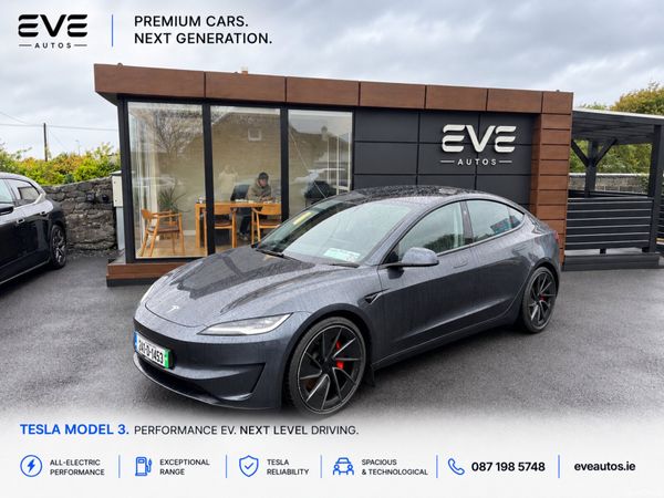 Tesla Model 3 Saloon, Electric, 2024, Grey