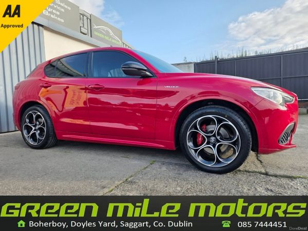 Alfa Romeo Stelvio Estate, Diesel, 2022, Red