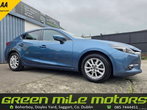 Mazda Mazda3 Saloon, Petrol, 2017, Blue