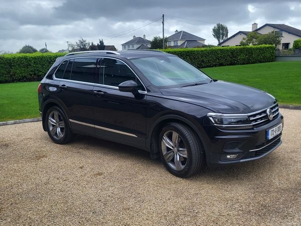 Volkswagen Tiguan SUV, Diesel, 2017, Black