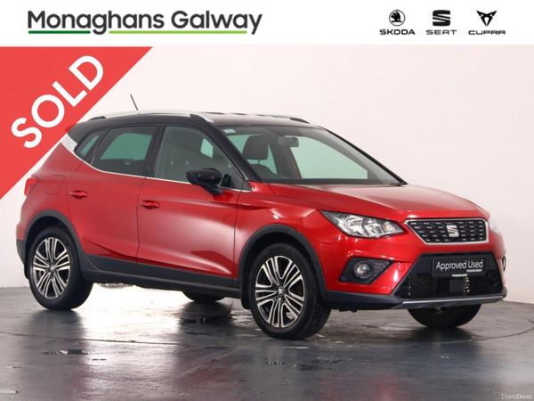 SEAT Arona Hatchback, Petrol, 2019, Red