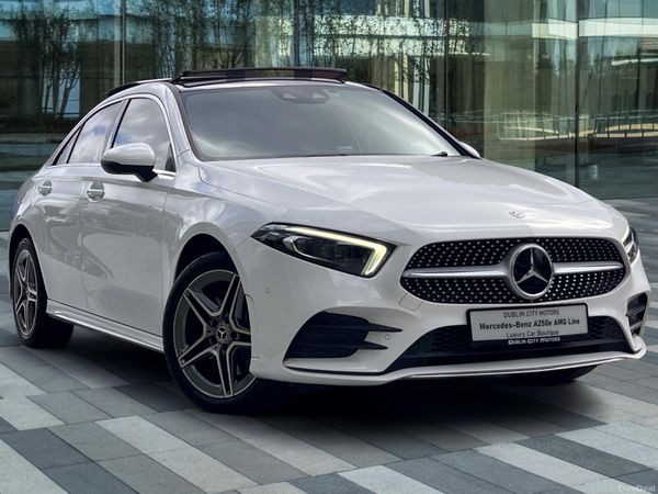 Mercedes-Benz A-Class Saloon, Petrol Plug-in Hybrid, 2021, White