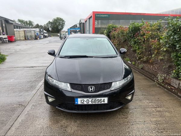 Honda Civic Hatchback, Petrol, 2012, Black