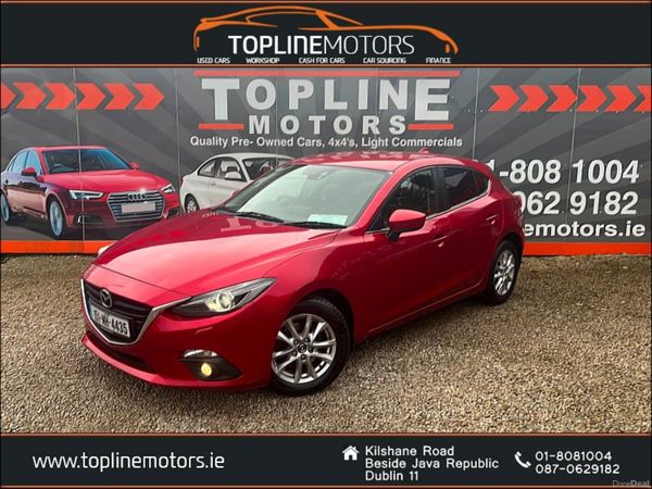 Mazda Mazda3 Hatchback, Diesel, 2015, Red