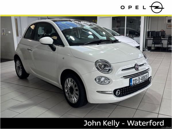Fiat 500 Hatchback, Petrol, 2023, White