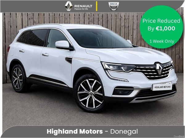 Renault Koleos SUV, Diesel, 2020, White