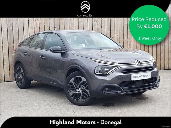 Citroen C4 Hatchback, Petrol, 2023, Grey