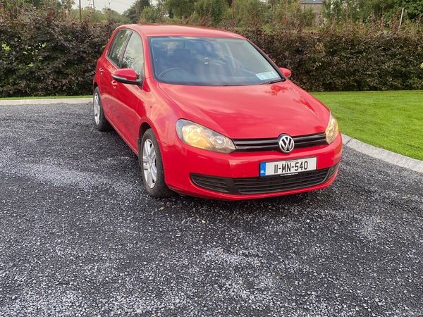 Volkswagen Golf Hatchback, Diesel, 2011, Red