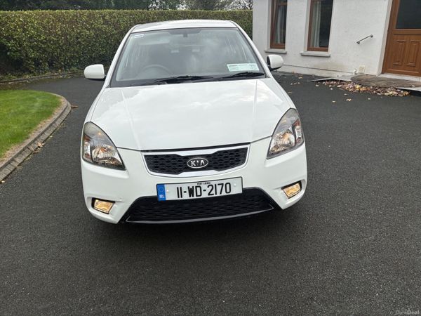 Kia Rio Hatchback, Petrol, 2011, White
