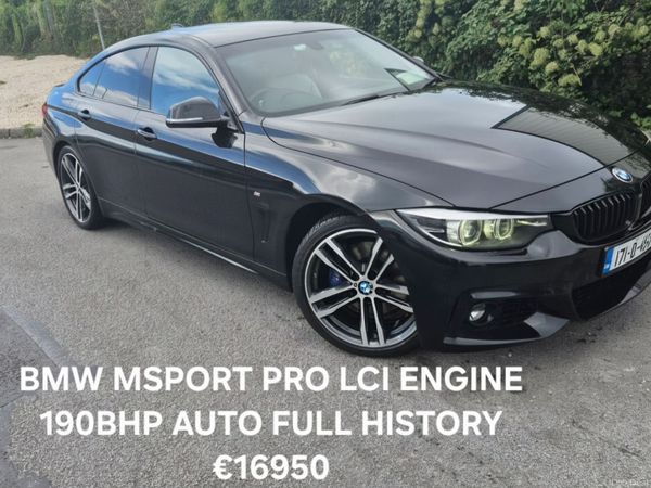 BMW 4-Series Saloon, Diesel, 2017, Black