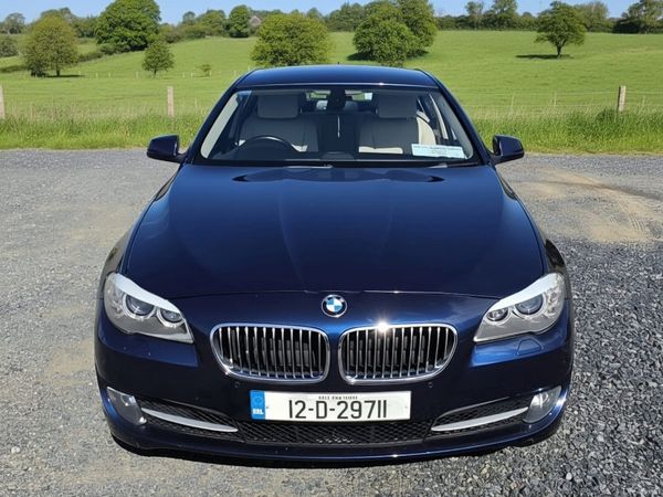 BMW 5-Series Saloon, Diesel, 2012, Blue