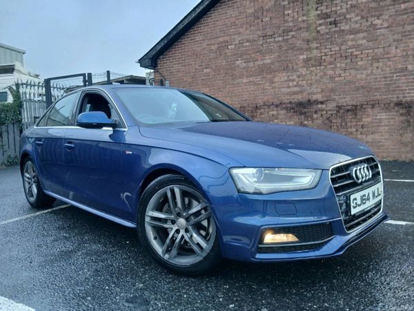 Audi A4 Saloon, Diesel, 2014, Blue