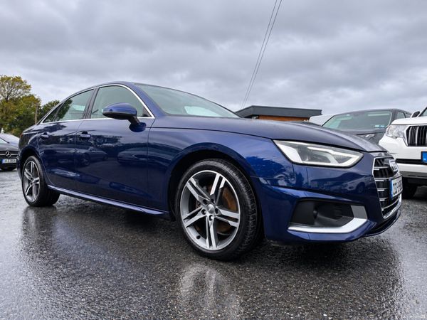 Audi A4 Saloon, Diesel, 2020, Blue
