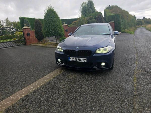 BMW 5-Series Saloon, Diesel, 2016, Blue
