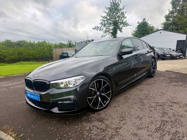 BMW 5-Series Saloon, Diesel, 2018, Grey
