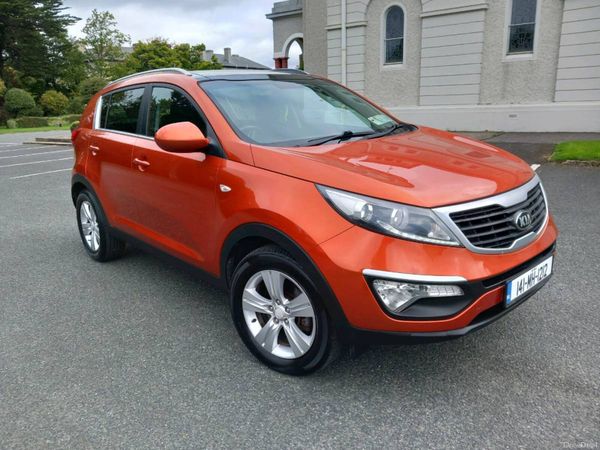 Kia Sportage SUV, Diesel, 2014, Orange