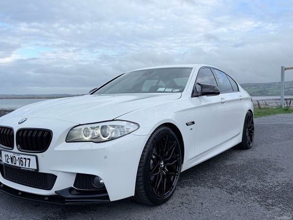 BMW 5-Series Saloon, Diesel, 2012, White