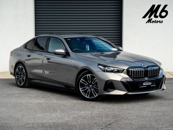 BMW 5-Series Saloon, Petrol Plug-in Hybrid, 2024, Grey