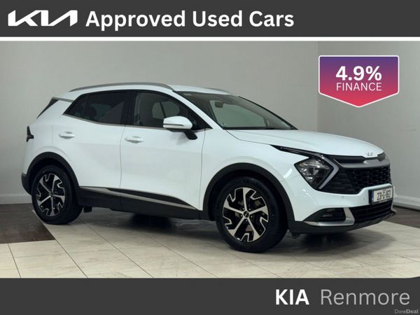 Kia Sportage MPV, Diesel Hybrid, 2023, White
