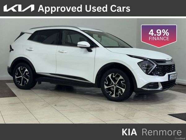 Kia Sportage MPV, Diesel Hybrid, 2023, White