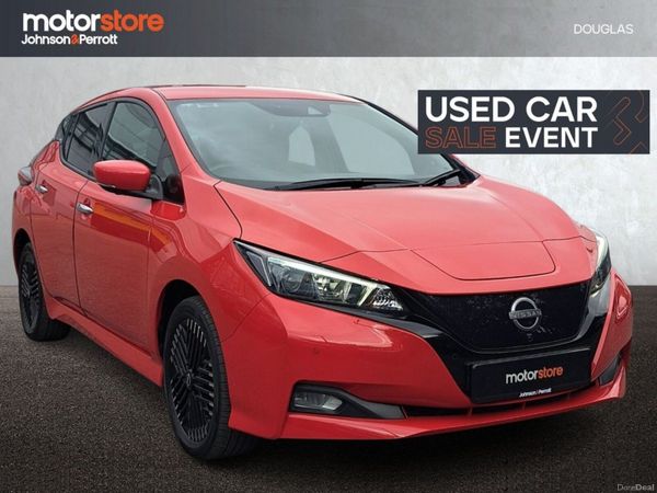 Nissan Leaf Hatchback, Electric, 2023, Red