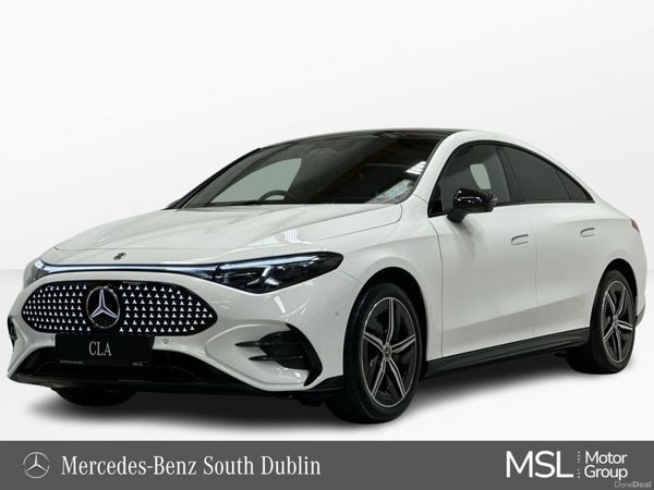 Mercedes-Benz CLA Saloon, Electric, 2026, White
