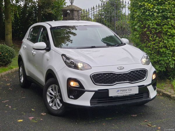 Kia Sportage SUV, Diesel Hybrid, 2020, White