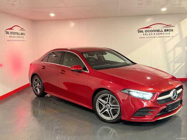 Mercedes-Benz A-Class Saloon, Diesel, 2021, Red