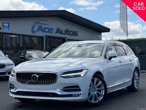 Volvo V90 Estate, Diesel, 2019, White