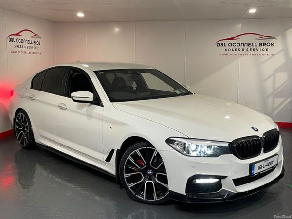 BMW 5-Series Saloon, Diesel, 2018, White