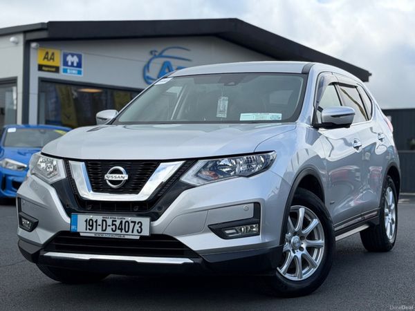 Nissan X-Trail Estate, Petrol Hybrid, 2019, Silver