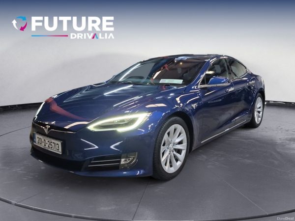 Tesla Model S Hatchback, Electric, 2020, Blue