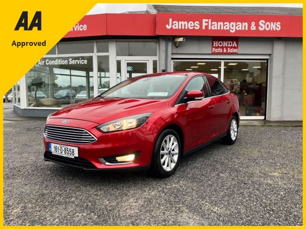 Ford Focus Saloon, Diesel, 2016, Red