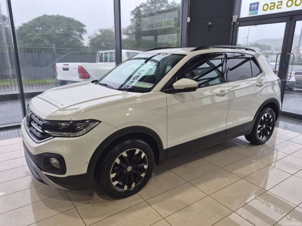 Volkswagen T-Cross SUV, Petrol, 2020, White
