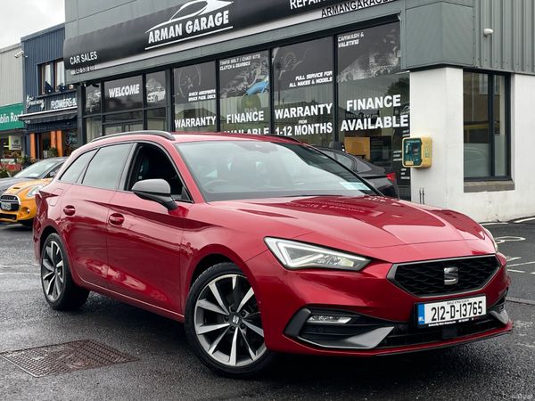 SEAT Leon Estate, Petrol, 2021, Red