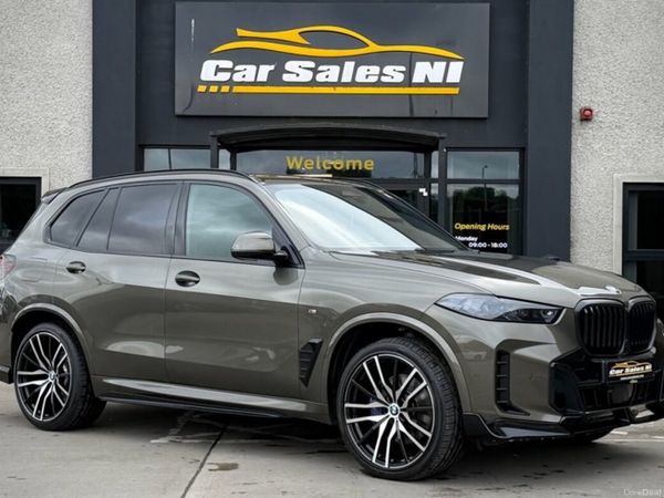 BMW X5 SUV, Diesel Hybrid, 2023, Green