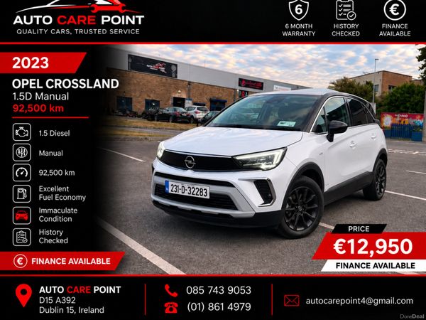 Opel Crossland SUV, Diesel, 2023, Grey