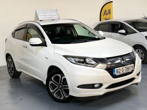 Honda Vezel Estate, Petrol Hybrid, 2016, White
