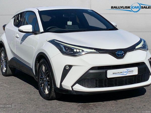 Toyota C-HR SUV, Petrol Hybrid, 2023, White