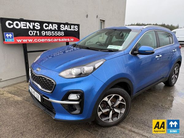 Kia Sportage MPV, Diesel, 2020, Blue