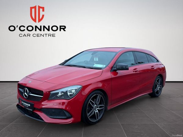Mercedes-Benz CLA Estate, Petrol, 2018, Red